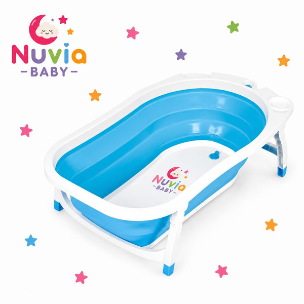 Bañera Plegable con Soporte AquaBaby™