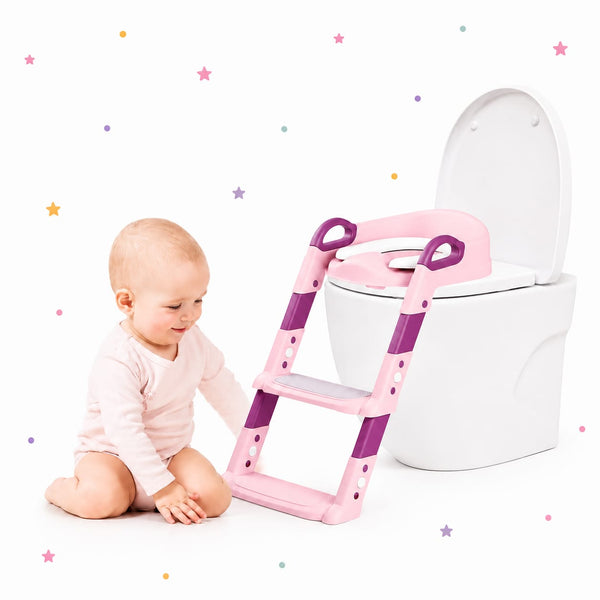 Asiento Escalera Adaptador Inodoro Baño